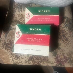 Singer special discs 600 and 603 singer machines